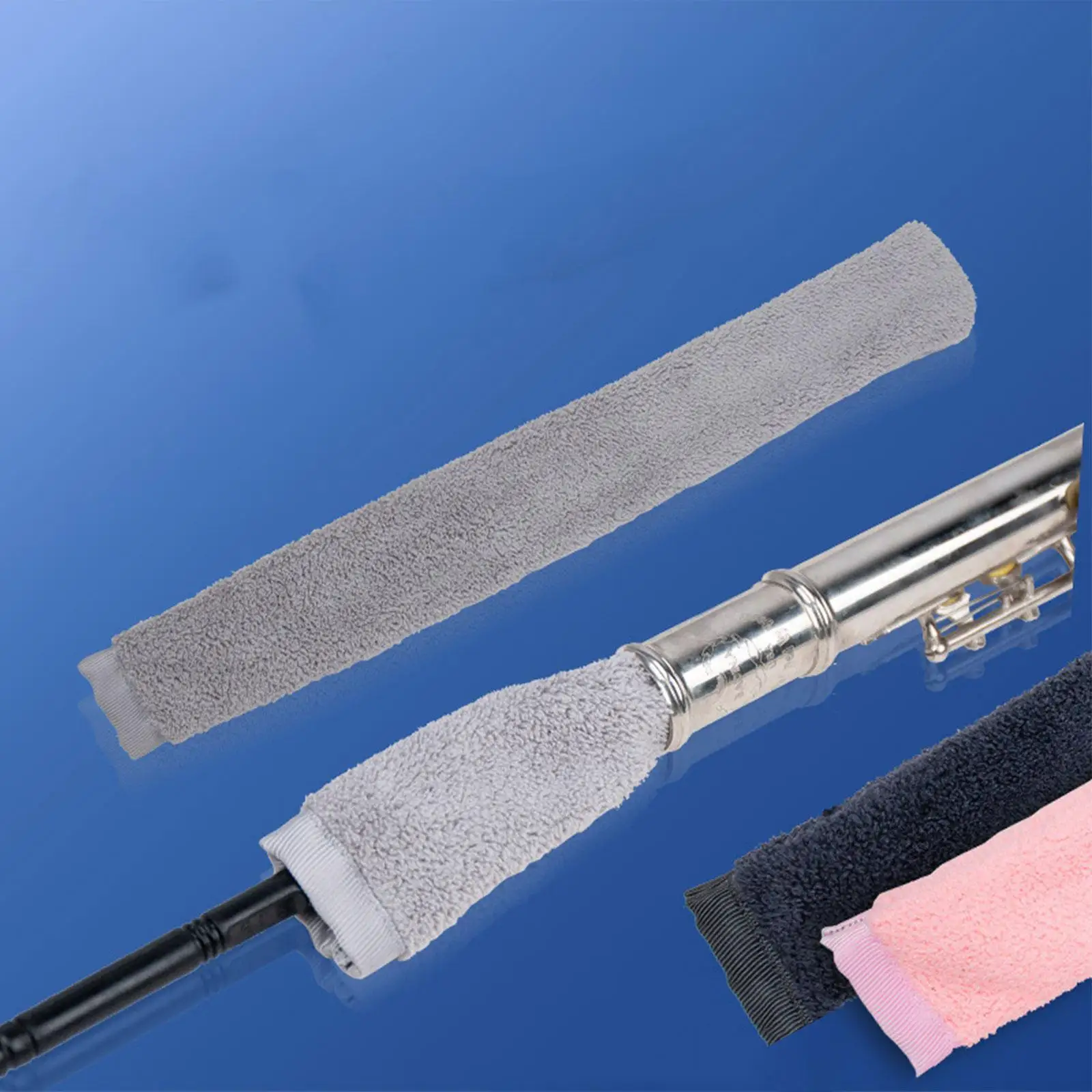 

Flute Swab Inner Tube Design Polishing Cloth Essential for Beginner Transverse Flute and Flute Accessories