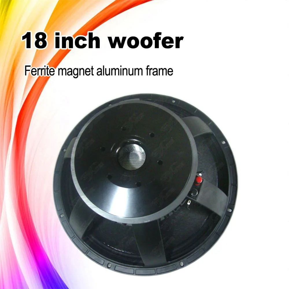 18PZB100 18 Inch Woofer Speaker Driver Motor Subwoofer