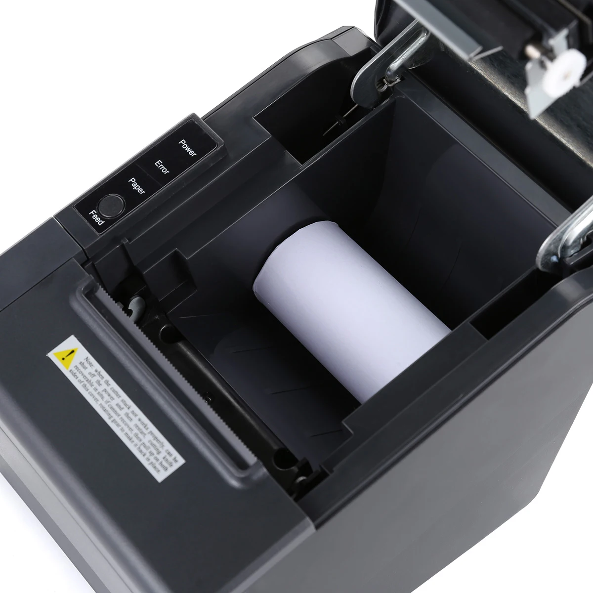 Precision at Your Fingertips 80mm Thermal Receipt Printer, USB+WiFi Interface, In Stock