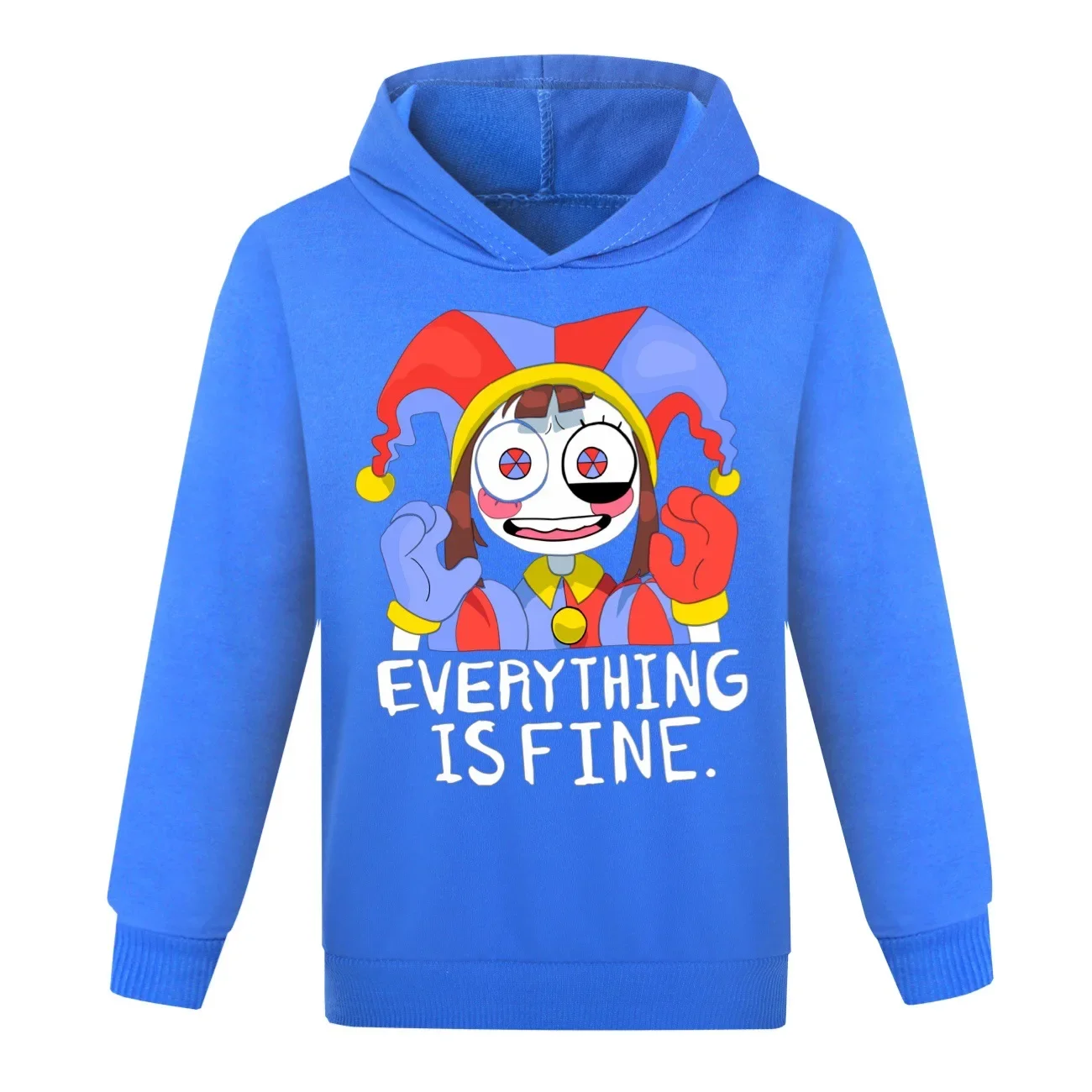 Boys Clothes Hoodies The Amazing Digital Circus  Children's double-sided printed hoodie Kids Long Sleeve Coats Boys Cartoon 2910