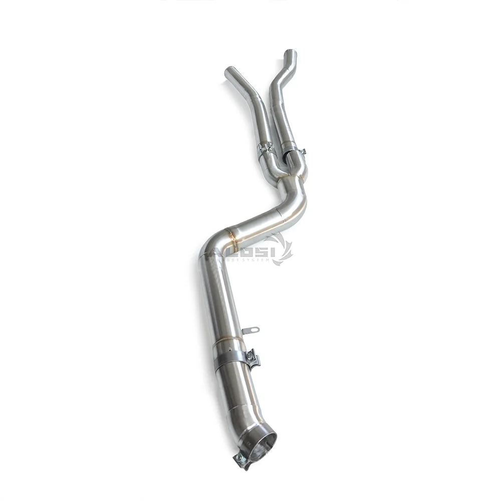 

Suitable for Stainless Steel Medium Tube BMW M440 B58 3.0T 2019-2023 Exhaust Pipe Remove OPF Exhaust