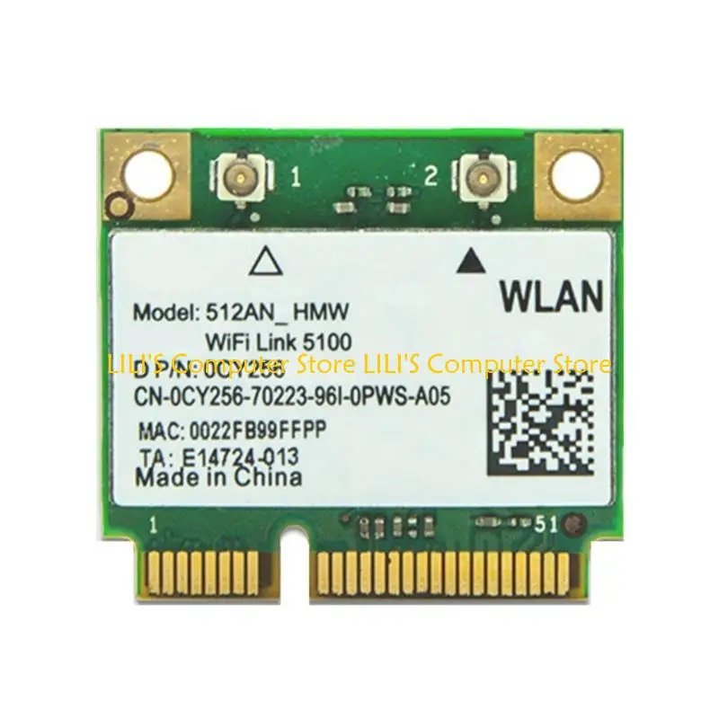 A52B Adapter for 5100AGN 512AN Desktop Computer Wireless DUAL-BAND 2.4/5GHz
