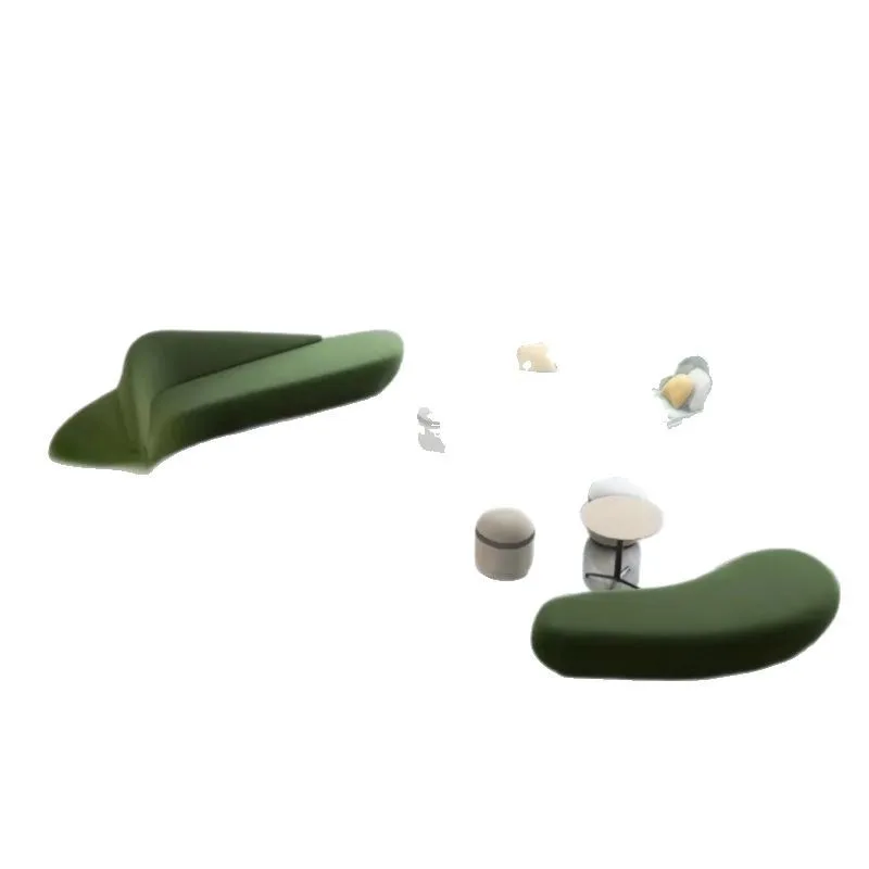 Hotel lobby, special-shaped sofa, booth booth, VIP club exhibition hall, lobby sales office