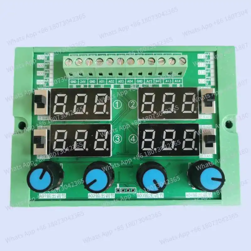 

plc Analog Signal Debugging 0-20 ma Current Signal Generation and Measurement 0-10 V Voltage Signal Generation and Measurement