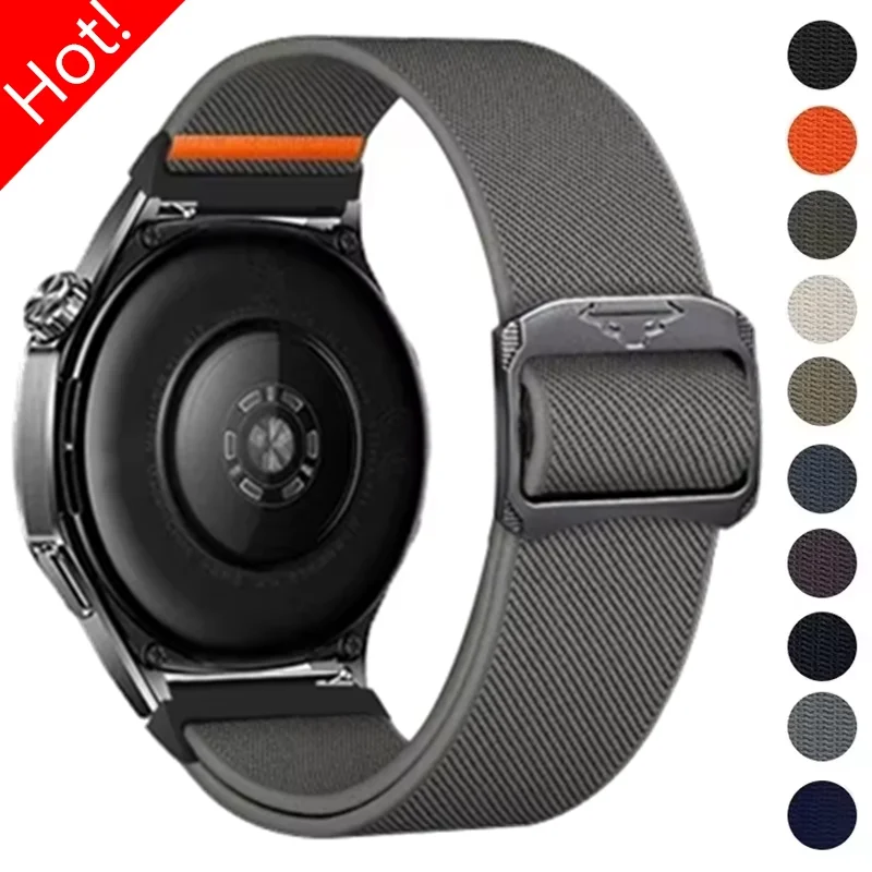 Nylon Elastic Strap For Xiaomi Watch 5 2 Pro S5 S4 S3 S2 S1 Pro Active 22mm Braided Watch Band For Mi Watch Color Miwatch Color2