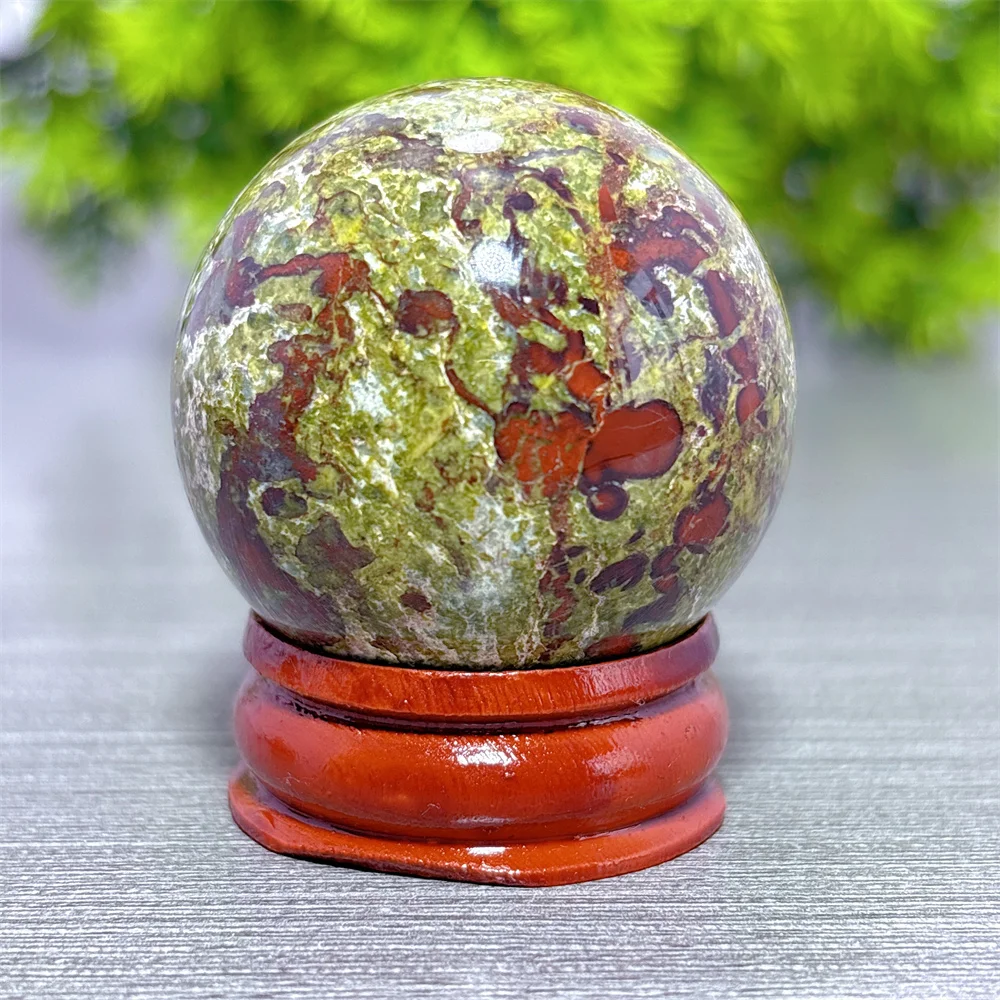Dragon Blood Sphere Natural Crystal Home Decoration Room decor Luck Quartz Spiritual Stone Garden Healing Energy Love Gifts