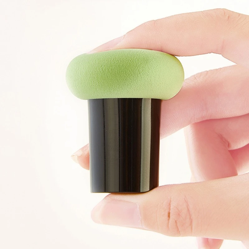 1PC Paddestoel Hoofd Cosmetische Bladerdeeg Foundation Make-up Spons Poederdons Beauty Make-up Tool Gladde Spons