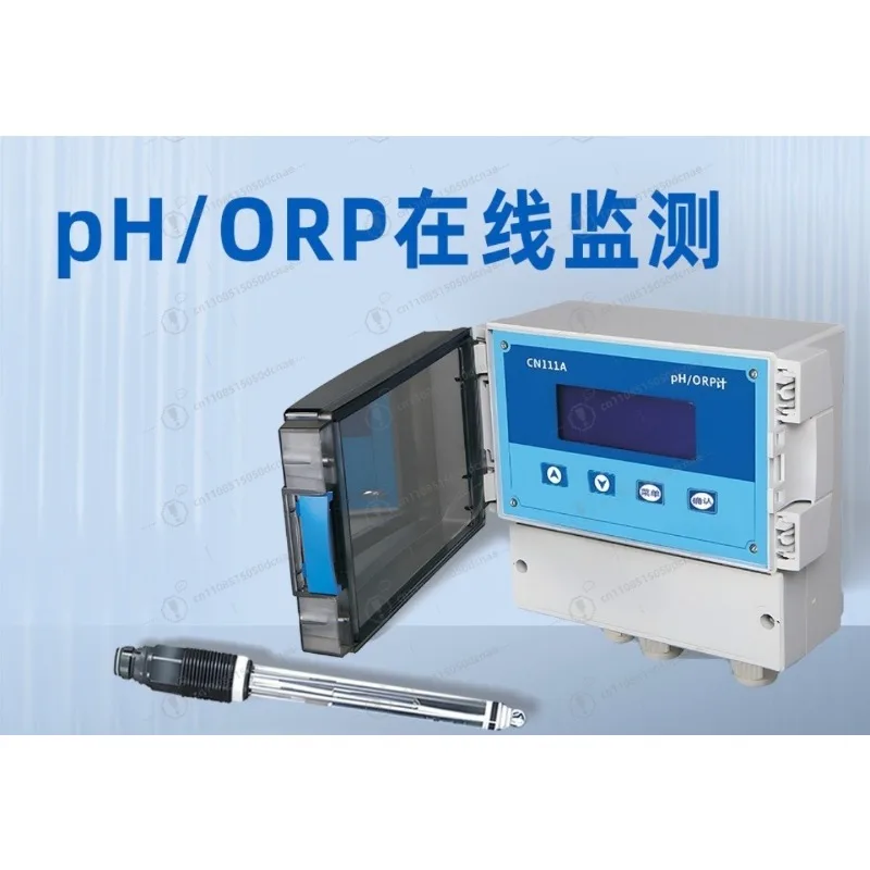 Industrial pH Meter Tester Electrode ORP Controller for Wastewater Acid Alkali Detection Portable