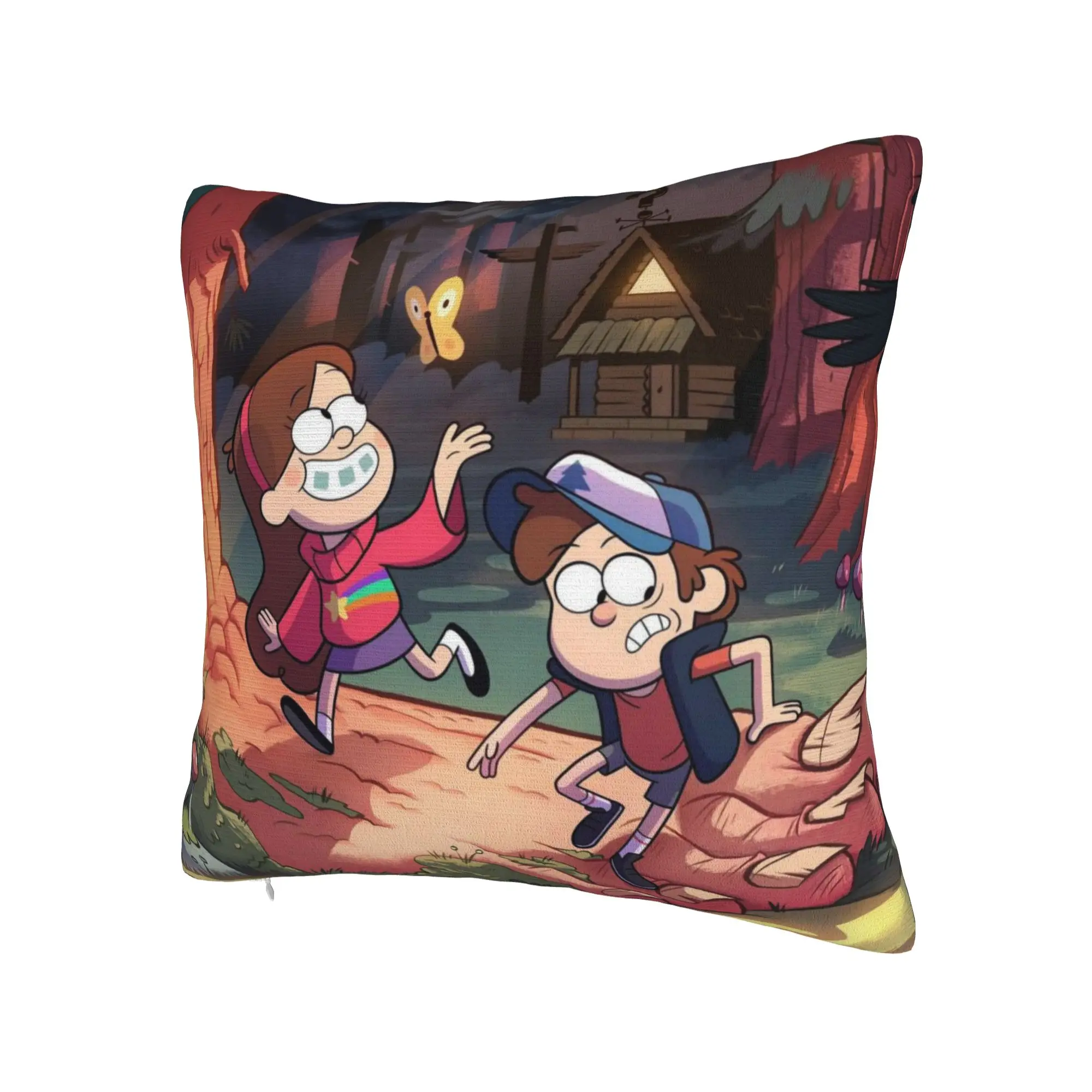 G-Gravity Falls Pillowcase Accessories Printing Cushion Cover Decorative  Throw Pillow Case Cover Seat Multiple Sizes