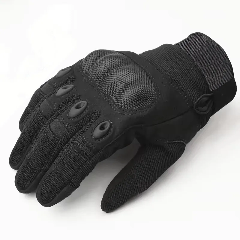 Guantes tácticos para hombre, diseño de pantalla táctil, para exteriores, Paintball, combate, senderismo, caza, antideslizantes, cómodos guantes para motocicleta