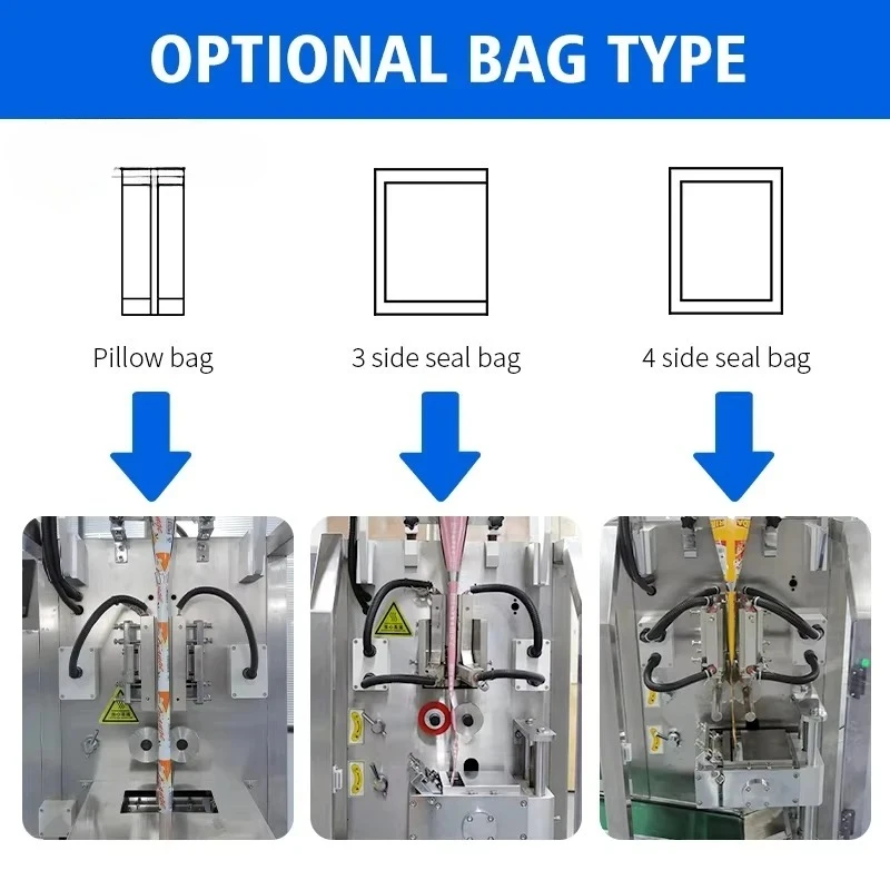 10-50ml Automatic Small Bag Packaging Machine For Cosmetics Ketchup Soy Sauce Honey Liquid