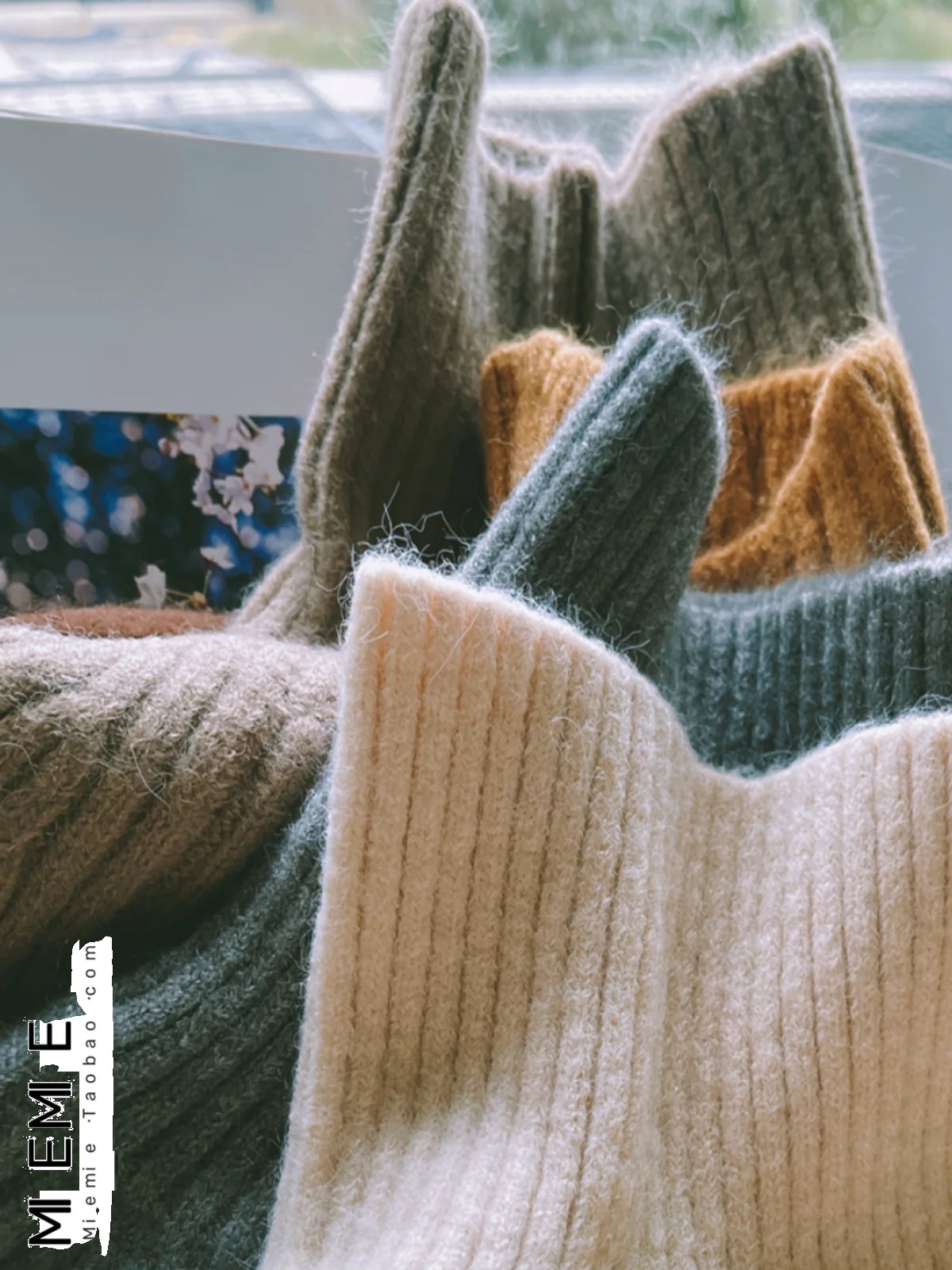 

Pure Color Camere вязаный свитер с двойным воротником накладные женские рукава обычные тонкие длинные свевы с высоким воротником