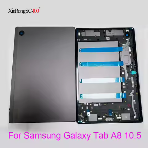 For Samsung Galaxy Tab A8 10.5 SM-X200 SM-X205 X200 X205 Battery Cover Back Case Housing Door
