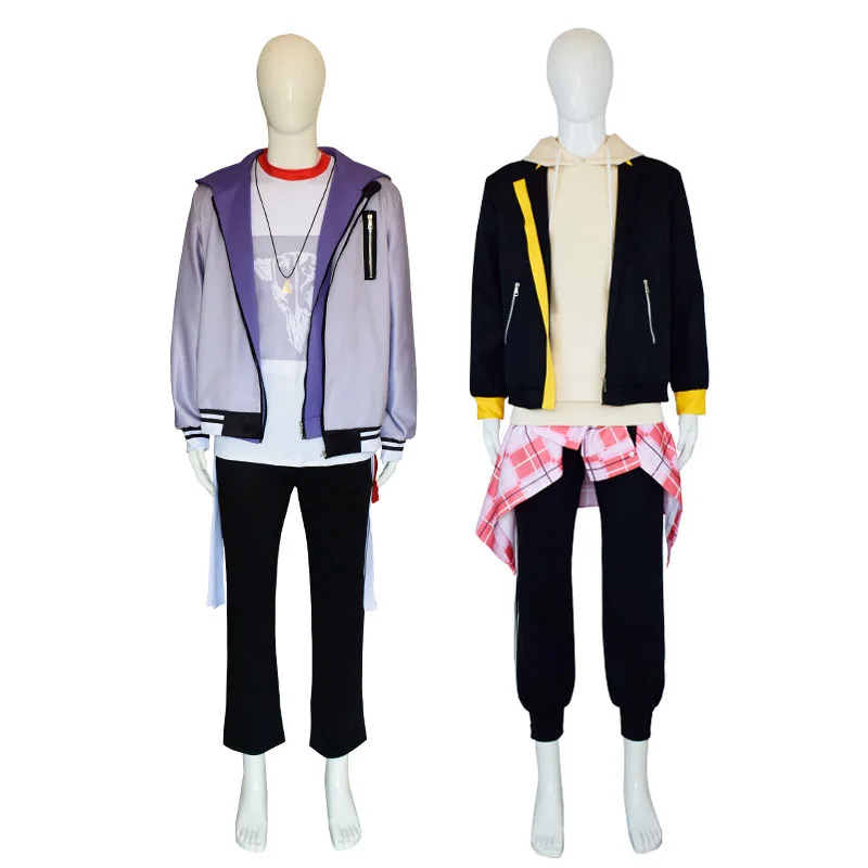 

Anime Project Sekai Cosplay Costume Colorful Stage Vivid BAD SQUAD BAD DOGS Aoyagi Toya / Shinonome Akito Cosplay Costume