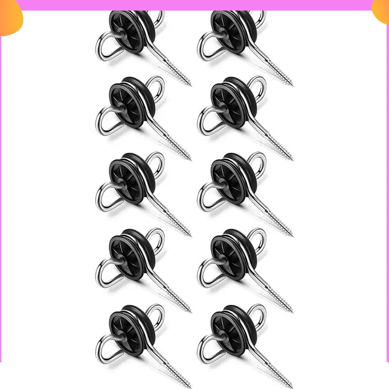 

A23P 40Pcs Electric Fence Gate Handle Anchor Electric Fence Insulators Fence Wire Insulators For Electric Fence Wood Post