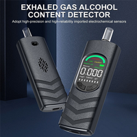 A74E-Professional High Sensitivity Breathalyzer Portable Alcohol Test Digital Breath Alcohol Tester