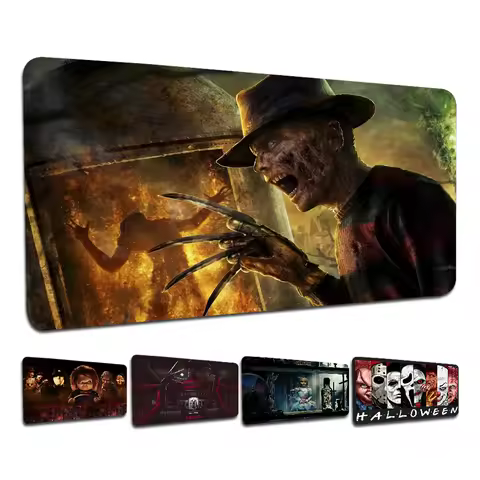 Horror Movie Character Large XXL Gaming Laptop Computer Desk Mat Mouse Pad Mouse Mat Notbook Mousepad Gamer