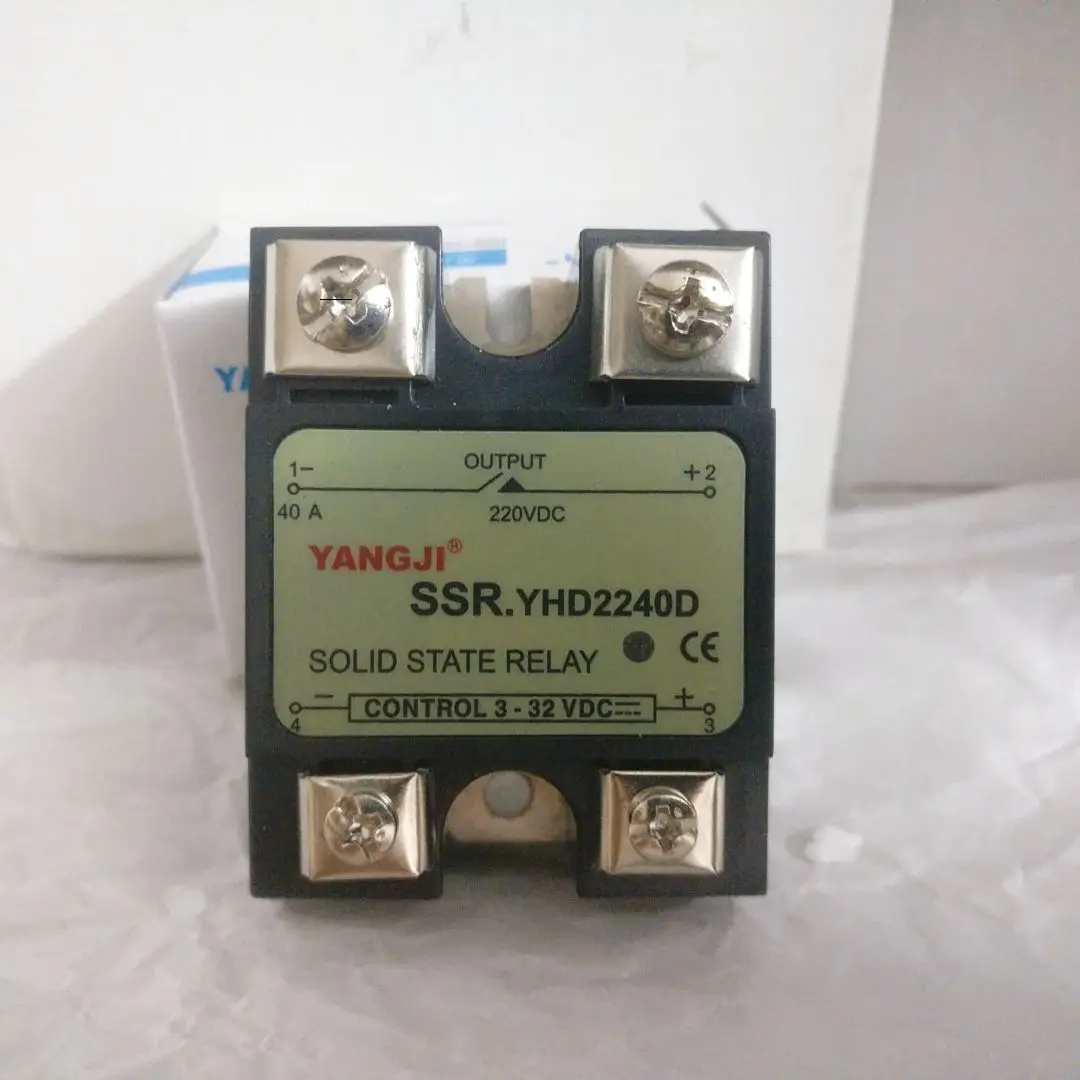 

Yang relay YANGJI single-phase DC solid state relay YHD2240D (40A/220VDC)