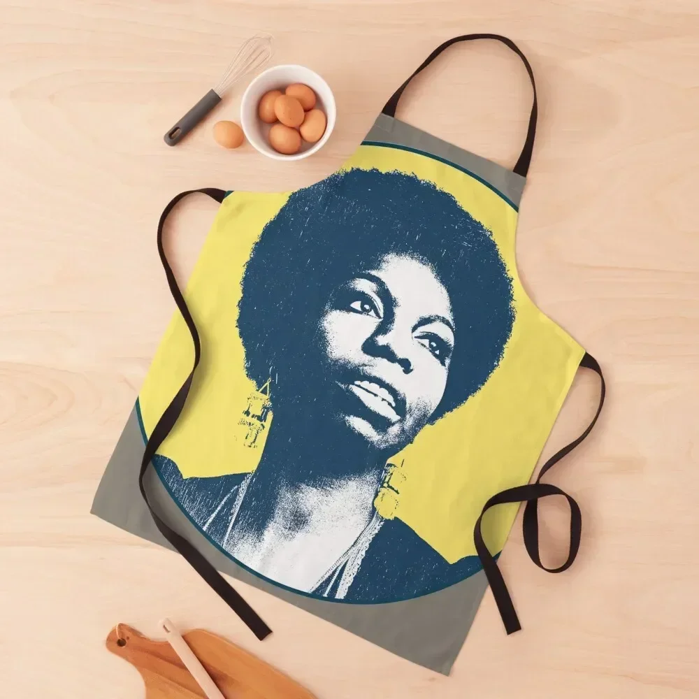 

Nina!. best jazz blues composer singer Apron Cooking Kitchens For Men Apron