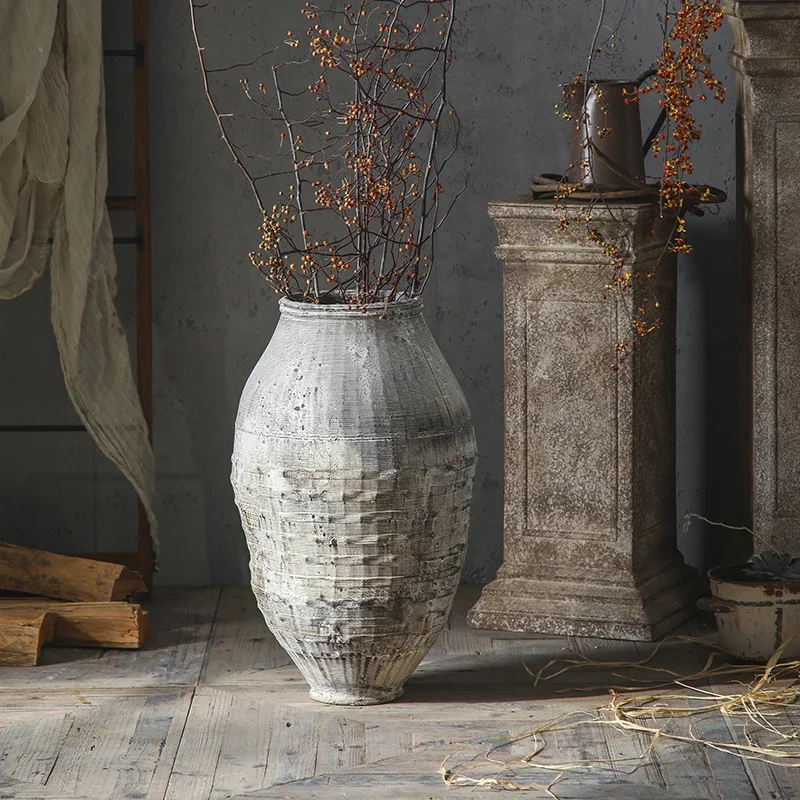 # for Wabi Sabi Classic Simple and Elegant Vintage Flower Vase Rustic Design for Home and Wedding Decoration