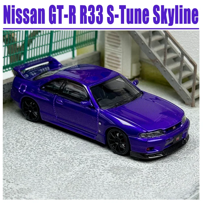 

FH 1/64 Nissan GT-R R33 S-Tune Skyline Alloy Toy Motor Vehicle Diecast Metal Model Gifts