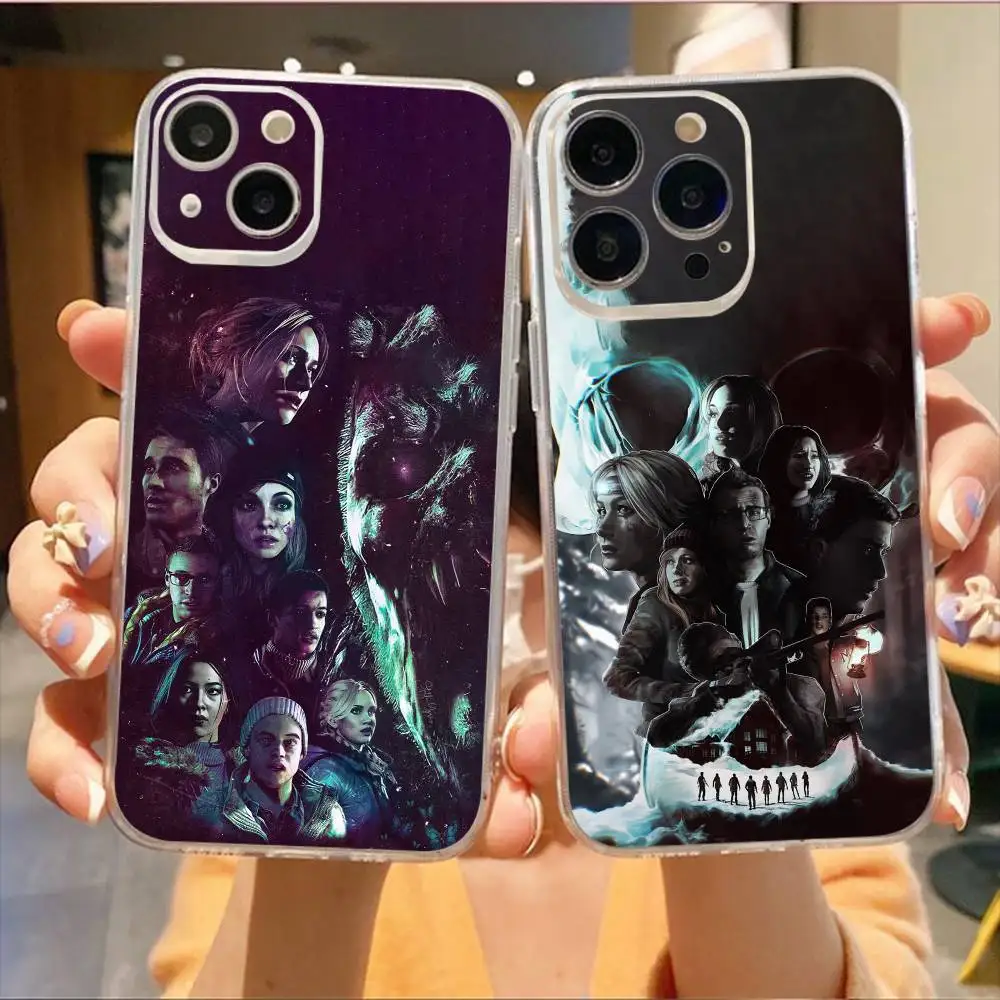 Cool U-Until D-Dawn Game Phone Case For iPhone17,16,15,14,13,12,11 Plus,Pro Max Soft Transparent Cover