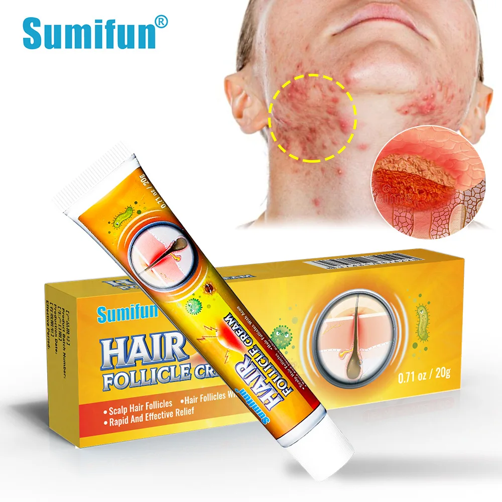 

Hair Follicle Cream Deep Cleansing Skin Care Folliculitis Enlarged Pores K10108