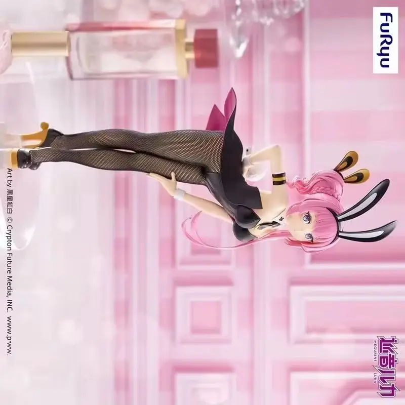

【100% подлинный】FuRyu Original Megurine Luka BiCute Bunnies 28 см фигурка Megurine Luka аниме модель персонажа украшения подарки
