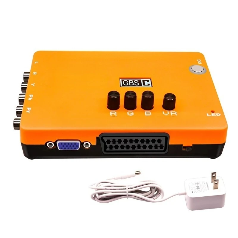 ODV-GBS-C AIO OSSC Control RGBS/YPBPR/RGBHV a VGA/HDMI, Adaptador Convertidor de Video de Baja Resolución Compatible con Consolas de Juegos Retro