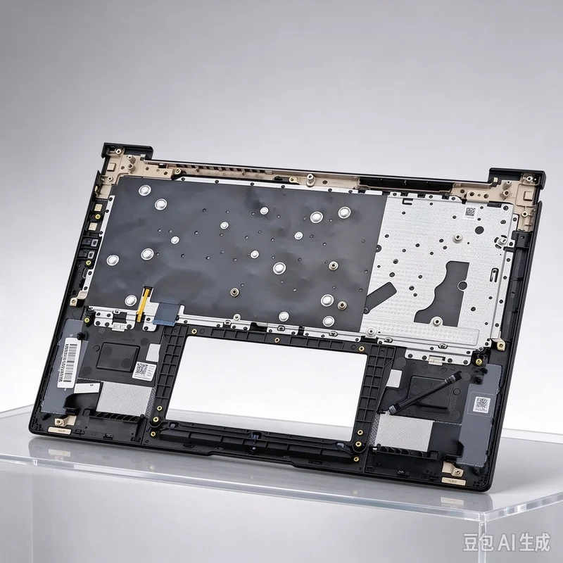 Cover FOR Asus Zenbook 14X UX3404V UX3404 A+ Palmrest US Keyboard Grey