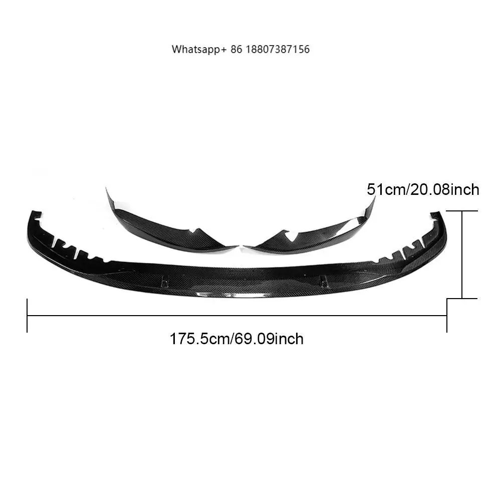 

Карбоновый передний спойлер для BMW 5 серии G30 G31 G38 520i 530i 540i M-sport 2017-2018