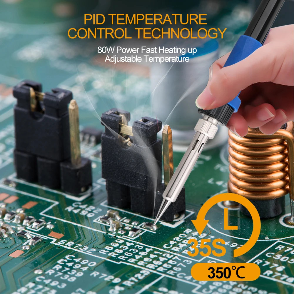 GVDA Soldering Station 3S Rapid Heating Soldering Iron Kit Welding Rework Station for BGA SMD PCB IC Repair Solder Tools