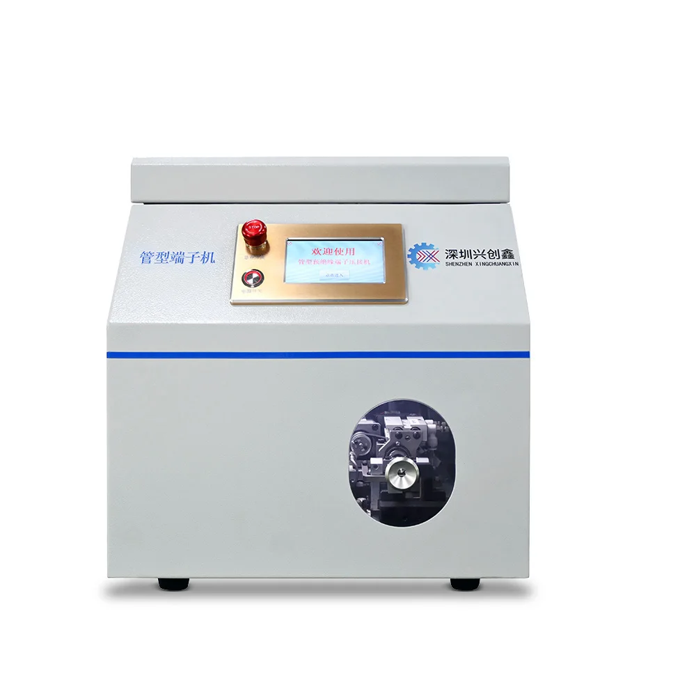 고속 반자동 0.5-4mm² 케이블 터미널 크림핑 기계 절연 크림핑 기계
