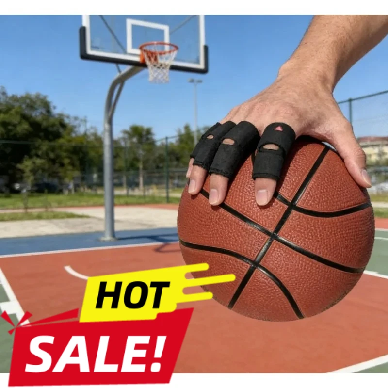 

Durable Sports Finger Protection Sleeves Compression Support Guard Against Calluses for Basketball Volleyball