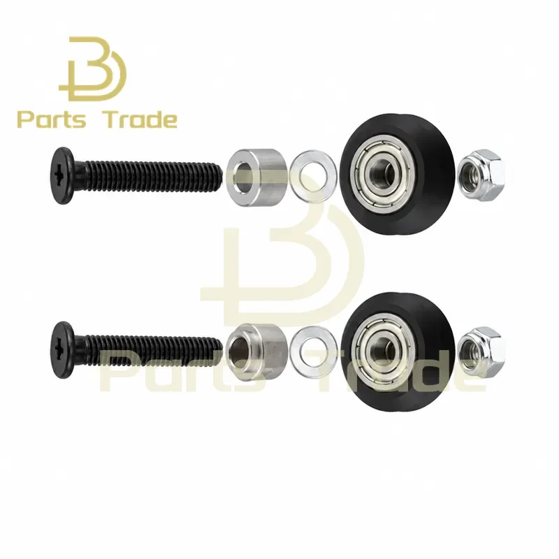 for Plastic Pulley Passive Wheel POM Large V Wheel Engraving Machine Pulley Set Suitable for 3D Printer