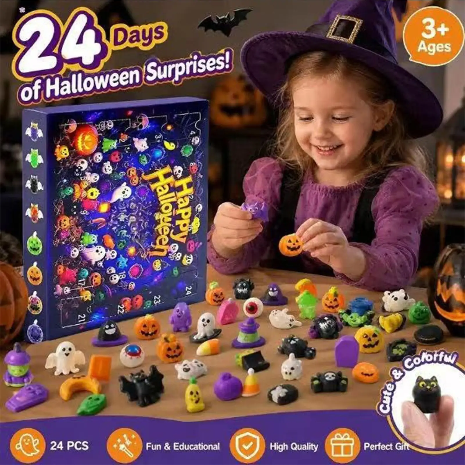 advent-toys-cute-stretchy-bat-dough-calendar-box-24-day-halloween-countdown-for-kids-adults-students-boys-girls-indoor-classroom