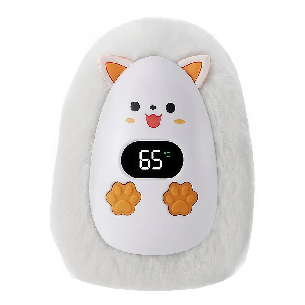 

Грелка для рук, перезаряжаемая мини-грелка для рук, длинный безопасный нагрев, плюшевая электрическая грелка для рук, быстрый нагрев, портативный карманный обогреватель, зима