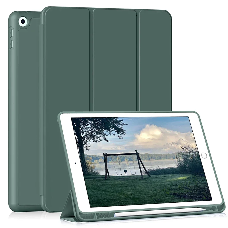For Apple IPad Pro 12.9 6th 5th 4th 3th Generation Case With Pencil Holder Smart Cover For ipad pro 12.9 2022 2021 2020 2018