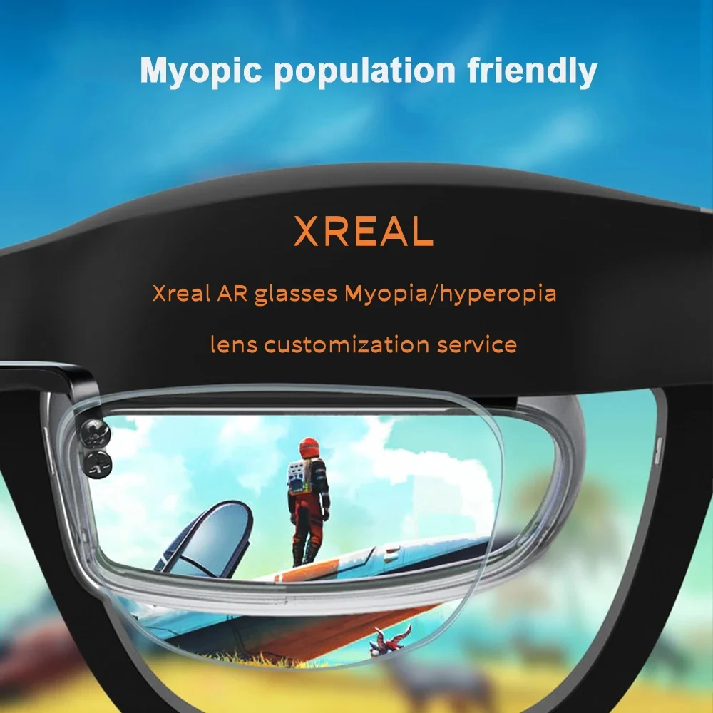ملحقات نظارات AR الذكية من سلسلة Xreal Air مناسبة لقصر النظر وطول النظر