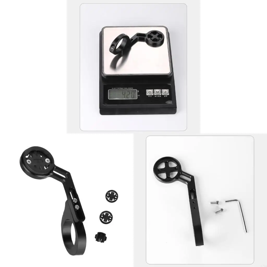J78A Universal Bike Computer Mount Stand Base Lightweight Alloy Simple Mounting System for Cycling Accessories Easy Setup