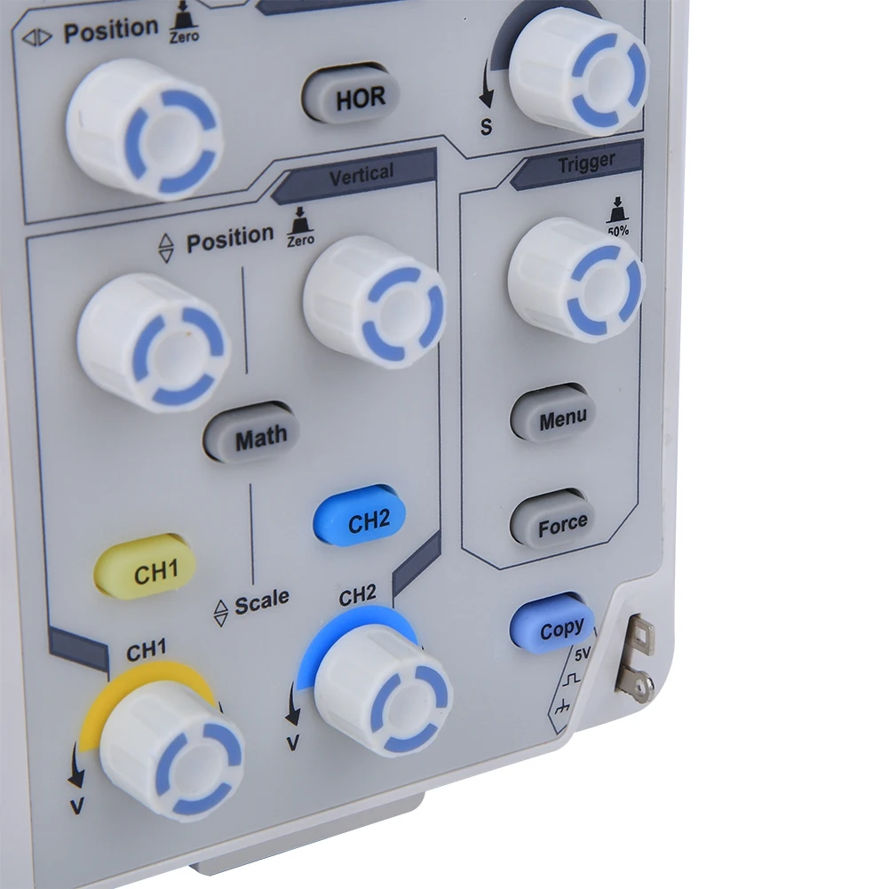 المحمولة 200 ميجا هرتز LCD ملتقط الذبذبات الرقمي SDS1202 200 ميجا هرتز 1GS/s 7in LCD متعدد الوظائف الرقمية 2-قناة راسم الذبذبات #4