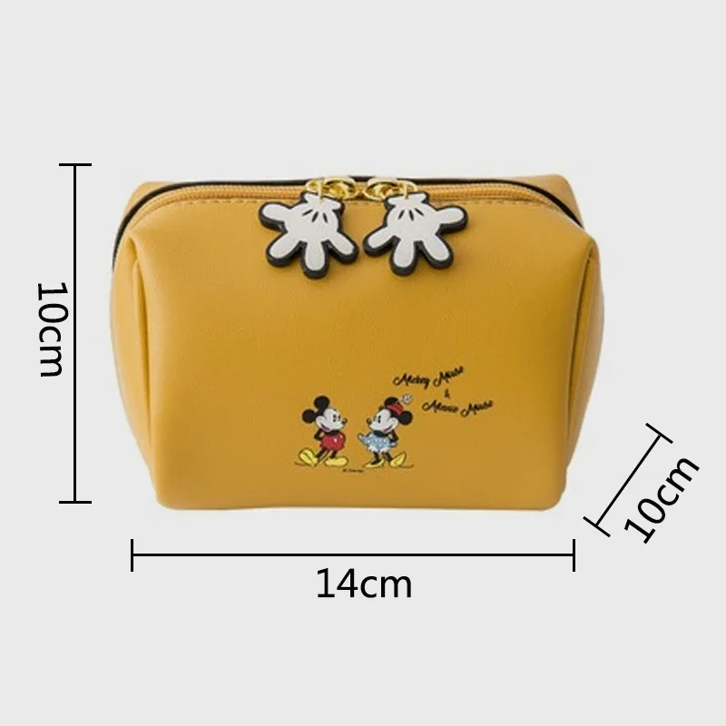 Disney Mickey Printing MakeupBags With Multicolor Pattern Cute Cosmetics Pouchs  Travel Ladies Pouch Women Cosmetic Bag