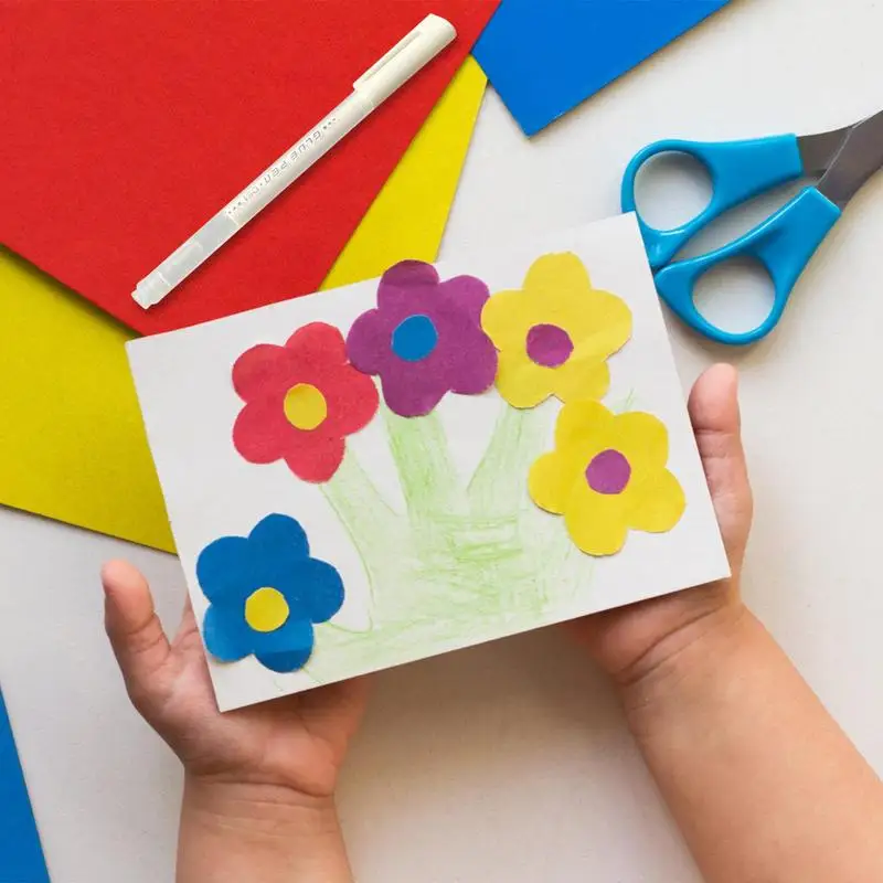 Penna per colla Color caramella penna per erogazione manuale ad asciugatura rapida Stick per colla solida manuale per studenti fai da te colla ad alta viscosità ufficio