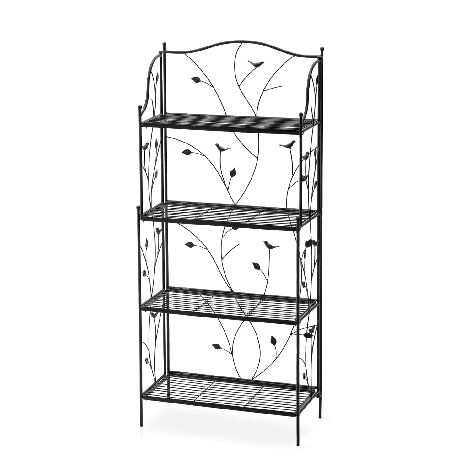 

52" 4 Tier Metal Plant Stand Rack Flower Pot Holder Shelf Indoor Outdoor Garden, Customized