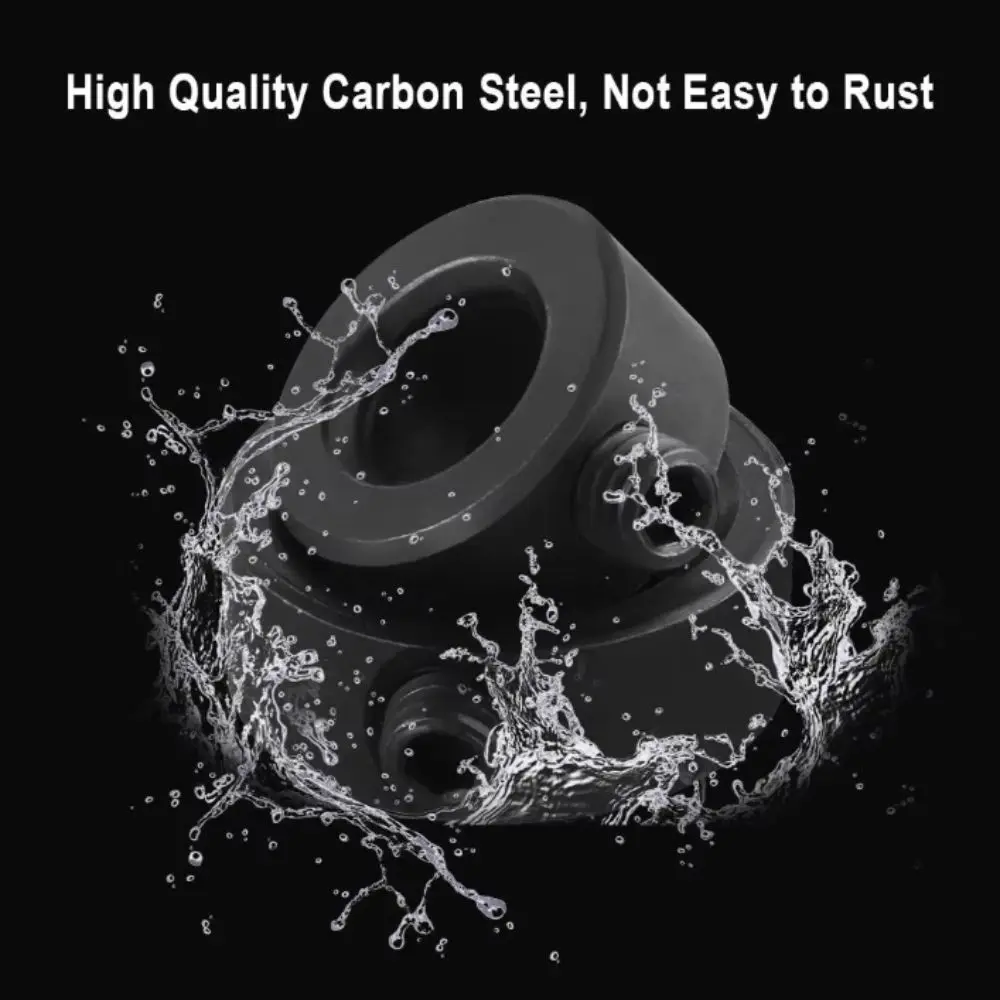 Kit Steel Drill Stop Collar Metric Lock Shaft Positioner Adjustable Press Drill Stoper Collar Woodworking