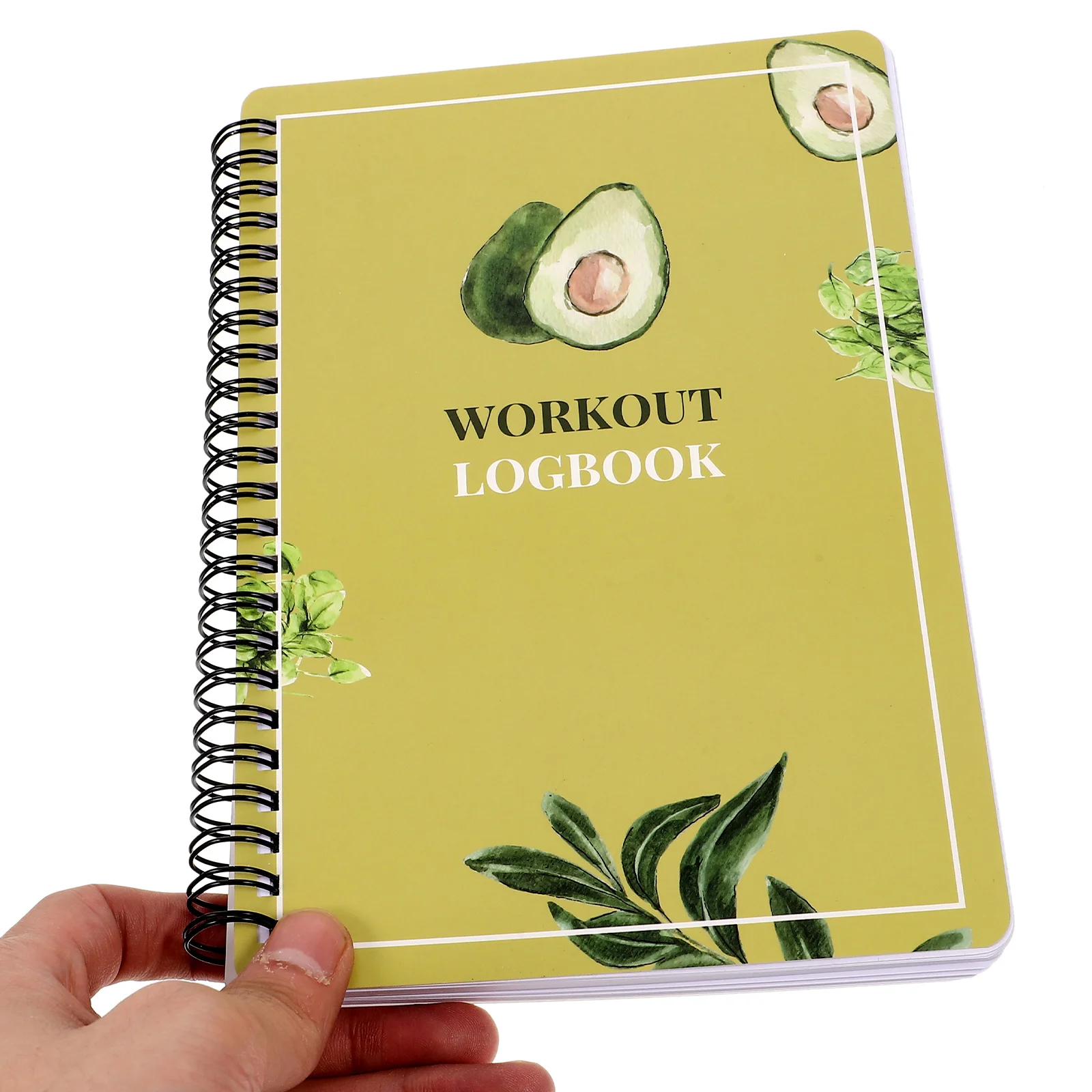 Fitness Punch Book Gym Journal Papieren Notebook Tracker Notebooks Pocket Magazine