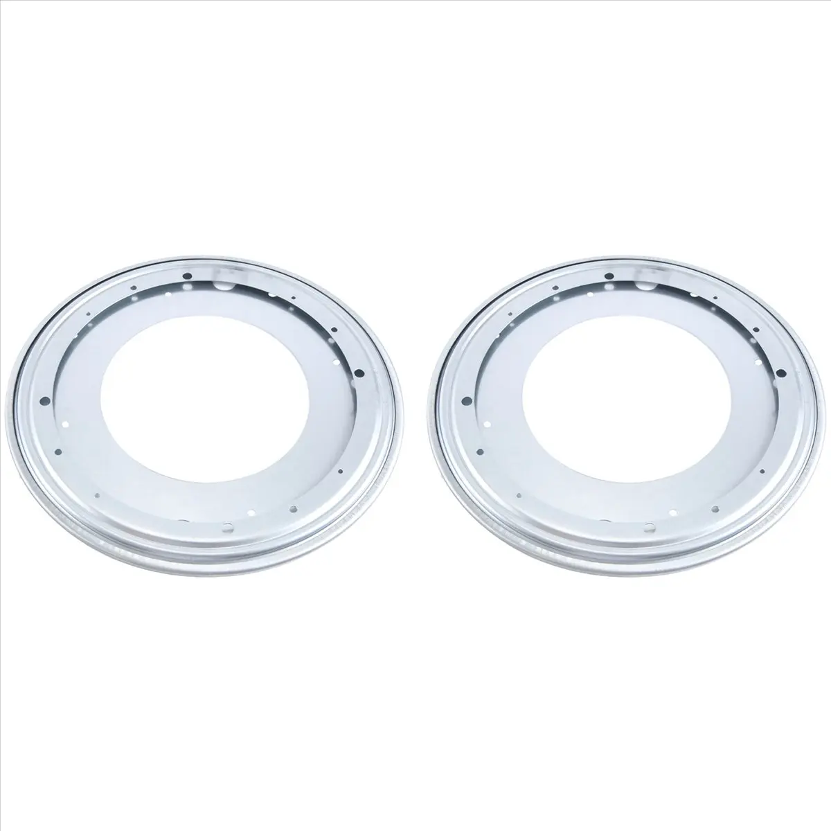 【Clearance Sale】2 Pack Lazy Susan Hardware 12 Inch, 360° Rotating Bearing Plate 5/16Inch Thick, 750Lbs Heavy Duty Swivel Base
