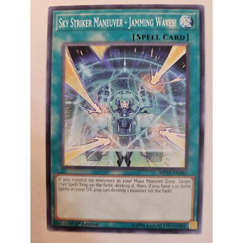 

Yugioh! Sky Striker Maneuver - Jamming Waves! MP19-EN262 Common 1st Ed NM