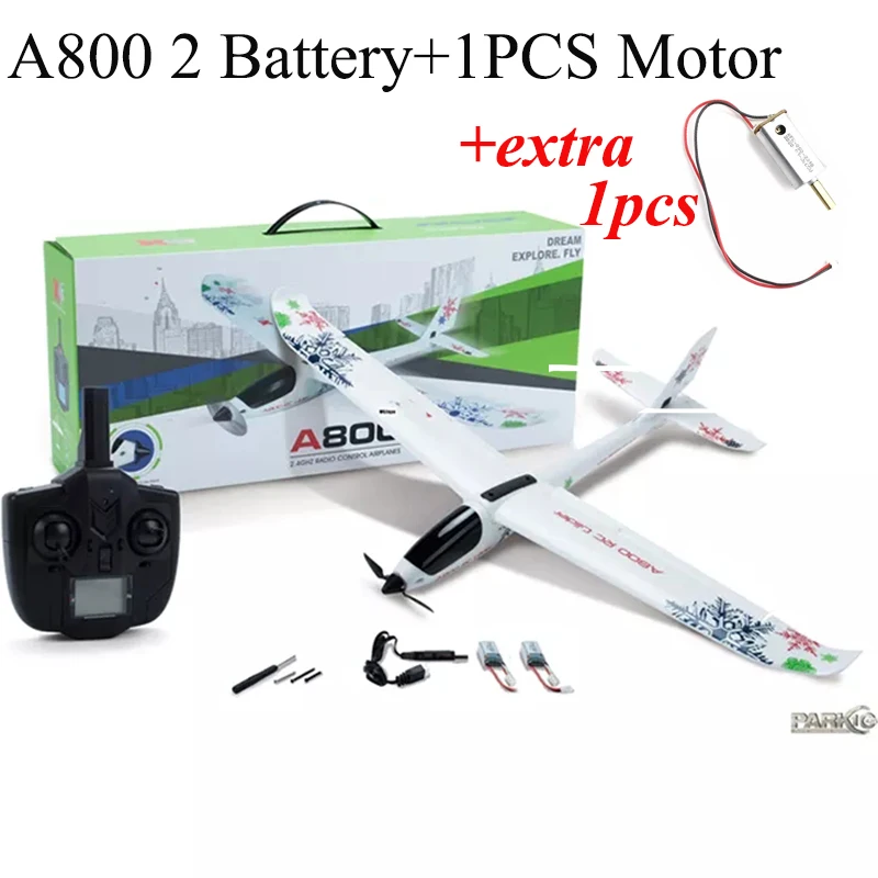 

Wltoys XK A800 RC Aircraft 5CH 3D 6G Mode 780mm Wing Span 20 Min Flight Time EPO Airplane Fixed Wing RTF Outdoor Glider Gift