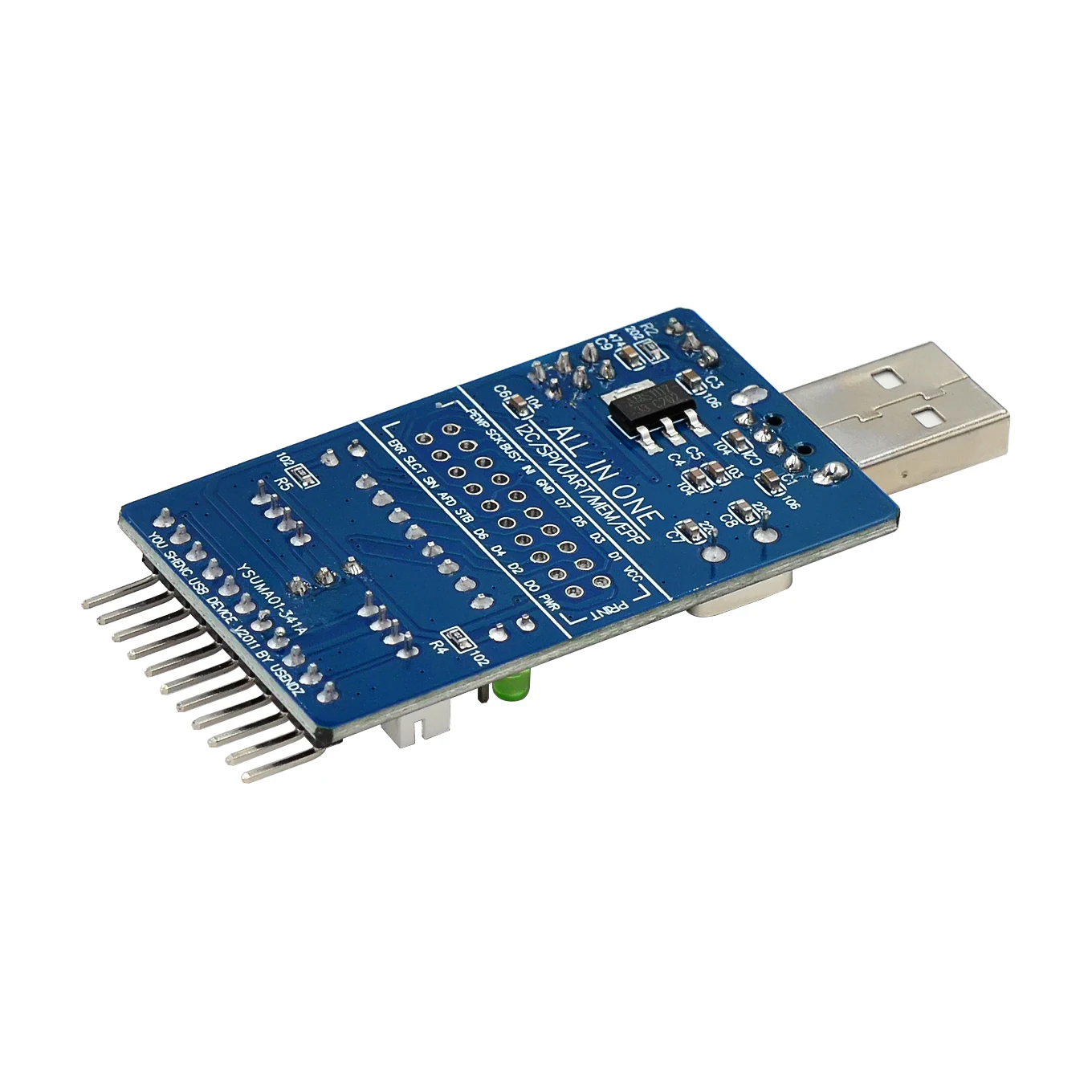 CH341A USB to SPI I2C IIC UART TTL ISP Serial Adapter Module EPP/MEM Converter For Serial Brush Debugging RS232 RS485